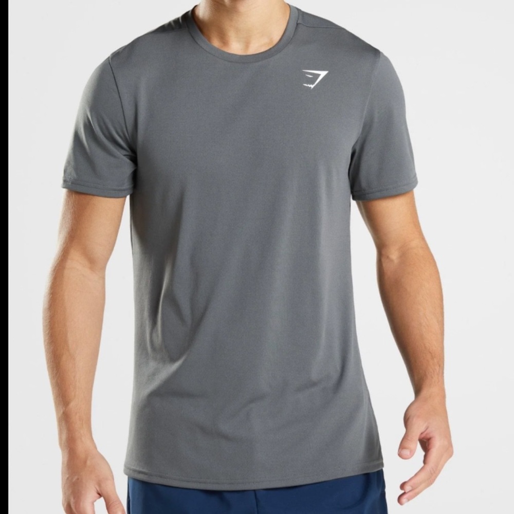 Gymshark Charcoal Short Sleeve Tee